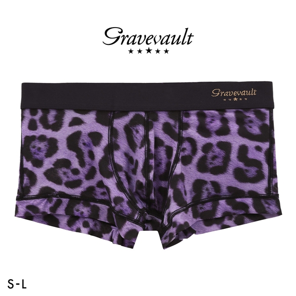 グレイブボールト Jaguar ローライズ ボクサーパンツ メンズ 前とじ S M L Gravevault