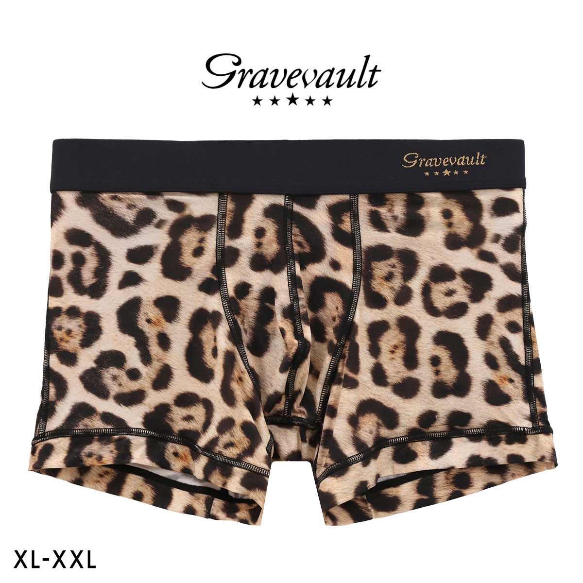グレイブボールト Jaguar ショートボクサー メンズ ボクサーパンツ メンズ 前とじ 大きいサイズ XL XXL Gravevault(BE-ベージュ-XL)