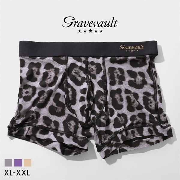 グレイブボールト Jaguar ショートボクサー メンズ ボクサーパンツ メンズ 前とじ 大きいサイズ XL XXL Gravevault