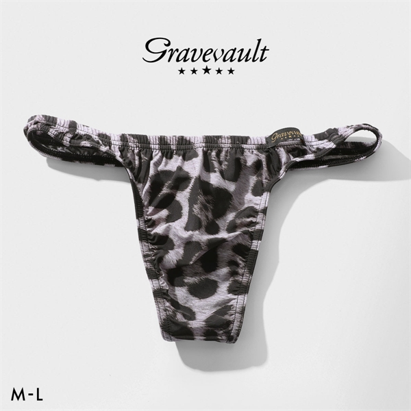 グレイブボールト Jaguar Tバック ビキニ メンズ 前とじ M L Gravevault