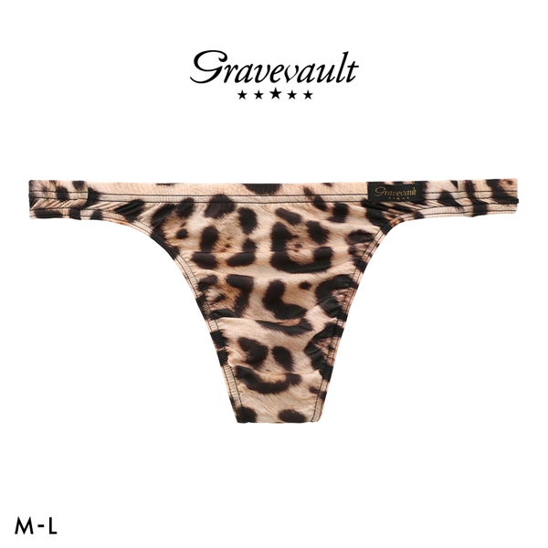 グレイブボールト Jaguar Tバック ビキニ メンズ 前とじ M L Gravevault