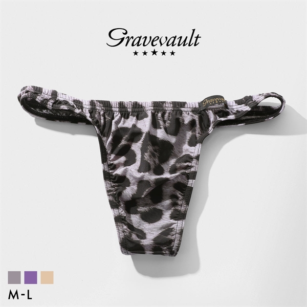 グレイブボールト Jaguar Tバック ビキニ メンズ 前とじ M L Gravevault