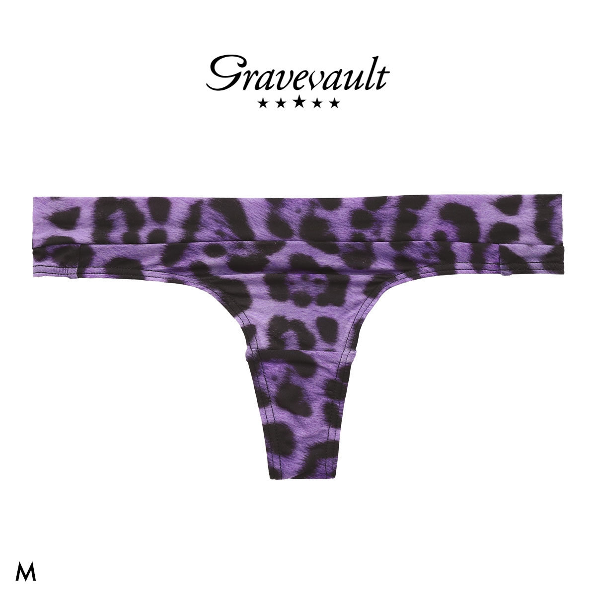 グレイブボールト Jaguar Thong Tショーツ レディース ソング タンガ ペア Gravevault(PU-パープル-M)