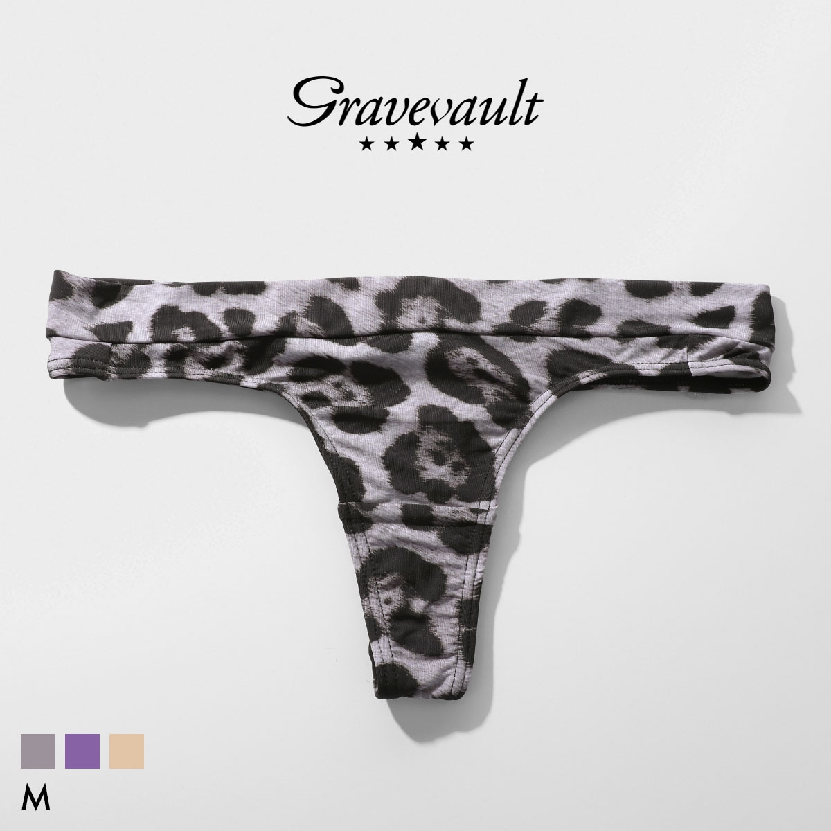 グレイブボールト Jaguar Thong Tショーツ レディース ソング タンガ ペア Gravevault