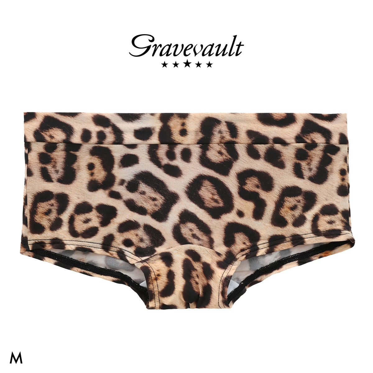 グレイブボールト Jaguar Shorty ボクサーショーツ レディース ショーツ ボーイレングス ローライズ ペア Gravevault(BE-ベージュ-M)
