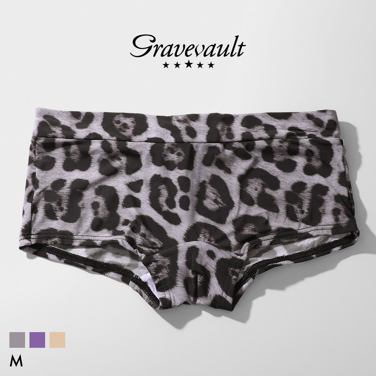 グレイブボールト Jaguar Shorty ボクサーショーツ レディース ショーツ ボーイレングス ローライズ ペア Gravevault