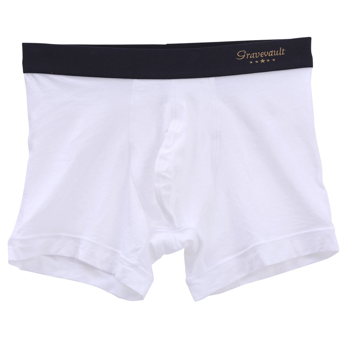グレイブボールトGravevault × SHIROHATO 別注 naturale due ショート ボクサーパンツ メンズ S M L XL 天然素材(WH-ホワイト-S)