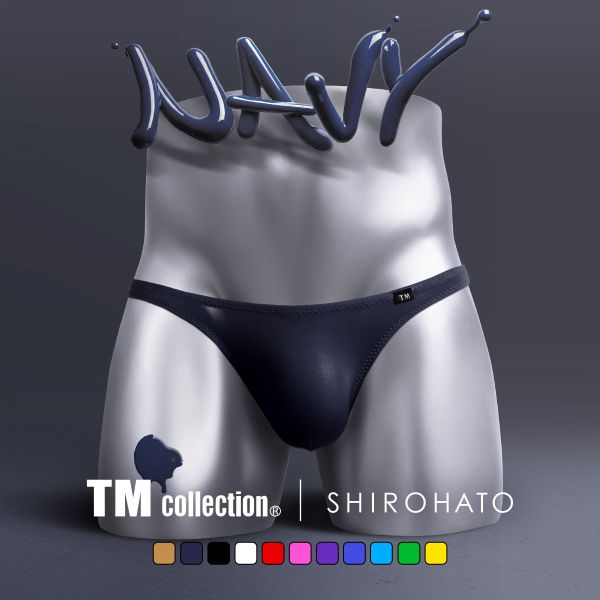 ティーエム コレクション TM collection × SHIROHATO コラボ STRIKESKIN ビキニ ブリーフ フルバック もっこりスタイル M L LL