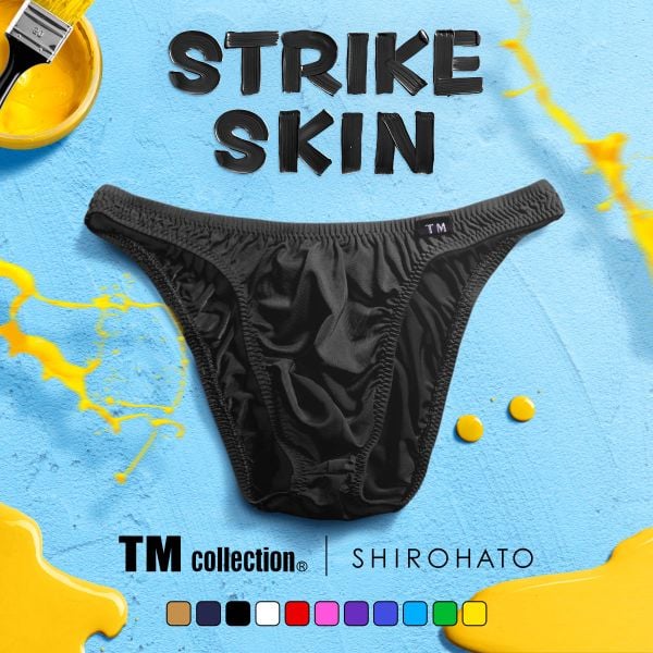 ティーエム コレクション TM collection × SHIROHATO コラボ STRIKESKIN ビキニ ブリーフ フルバック もっこりスタイル M L LL