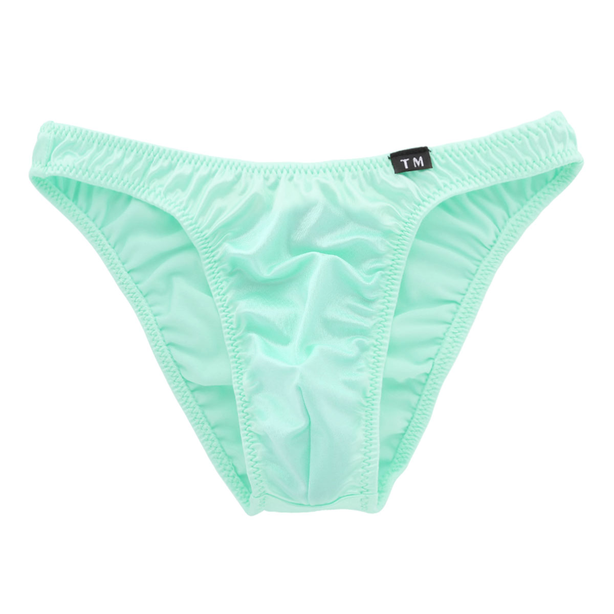 ティーエム コレクション TM collection × SHIROHATO コラボ YKS ビキニ ブリーフ ハーフバック 雄のジェラート M L LL(GR-グリーン-M)