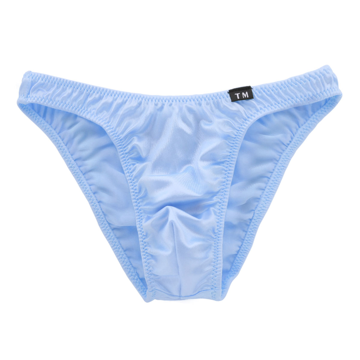 ティーエム コレクション TM collection × SHIROHATO コラボ YKS ビキニ ブリーフ ハーフバック 雄のジェラート M L LL(BU-ブルー-M)