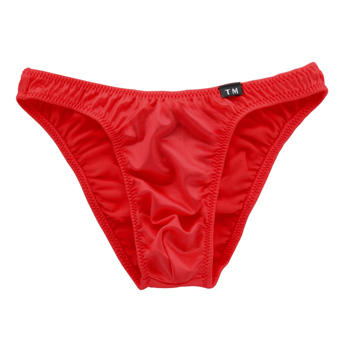 ティーエム コレクション TM collection × SHIROHATO コラボ YKS ビキニ ブリーフ ハーフバック 雄のジェラート M L LL(RE-レッド-M)