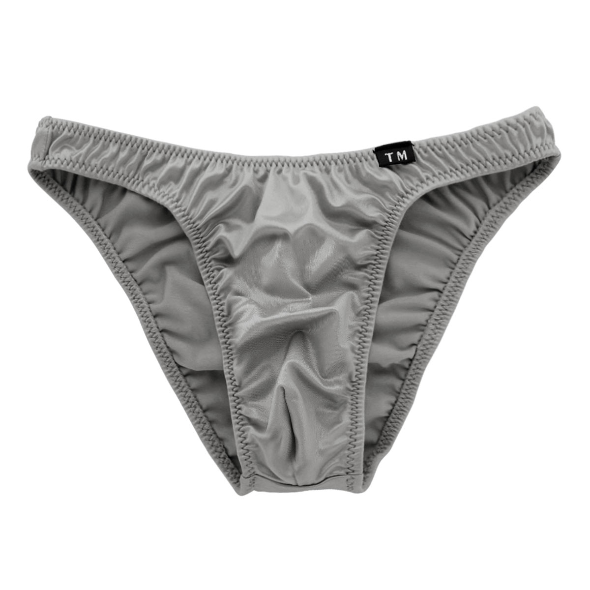ティーエム コレクション TM collection × SHIROHATO コラボ YKS ビキニ ブリーフ ハーフバック 雄のジェラート M L LL(GY-グレー-M)