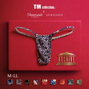 ティーエムコレクション TM collection×Gravevault×SHIROHATO トリプルコラボ Archives Tバック