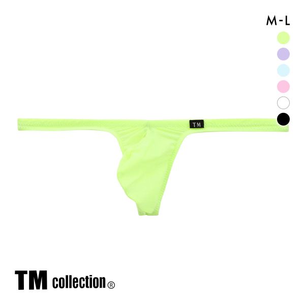 ティーエム コレクション TM collection Clearskin ハイブリッドビキニ Tバック ML 透け メンズ ブリーフ セクシー 前閉じ