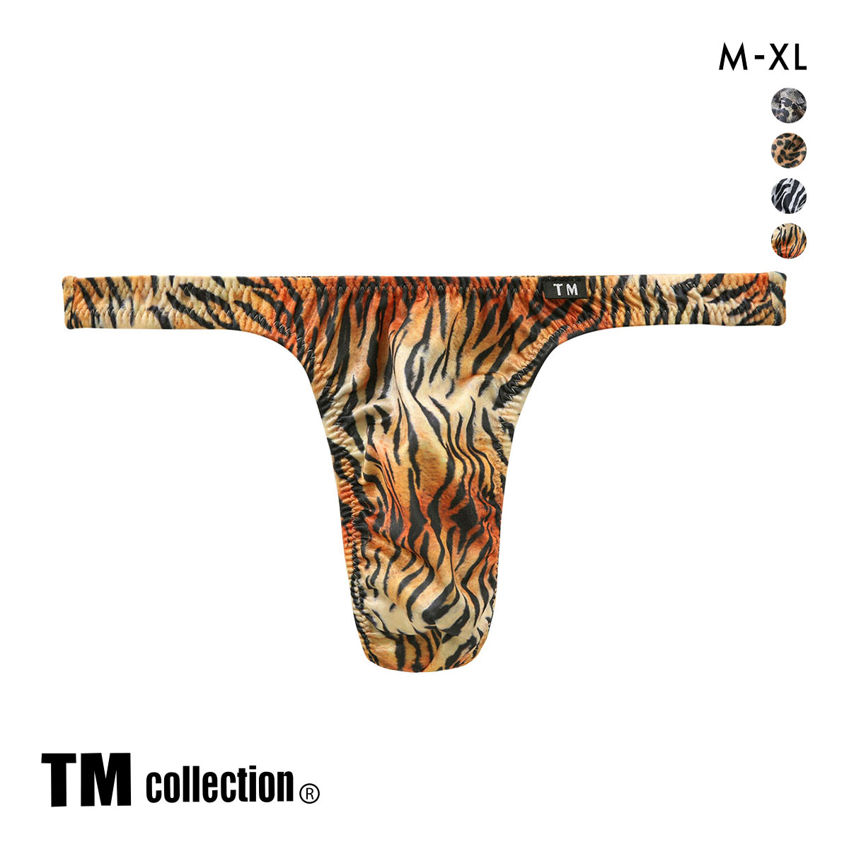 ティーエム コレクション YKS Variety of patterns ハイレグシャープ Tバック M L XL メンズ ビキニ セクシー TM collection(TIG-トラ-M)