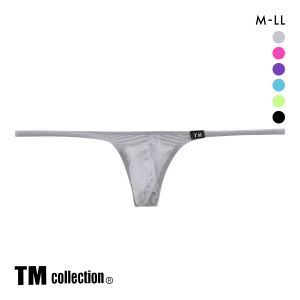 ティーエム コレクション Clearskin もっこりシャープ Tバック M L LL 透け メンズ ビキニ ブリーフ セクシー 前閉じ TM collection