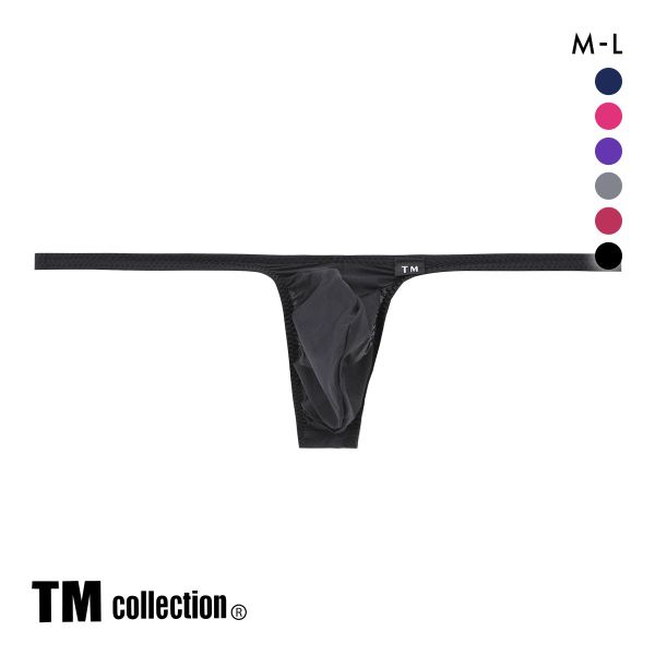 ティーエム コレクション Clearskin ハイレグもっこり Tバック M L 透け メンズ ビキニ ブリーフ セクシー 前閉じ TM collection