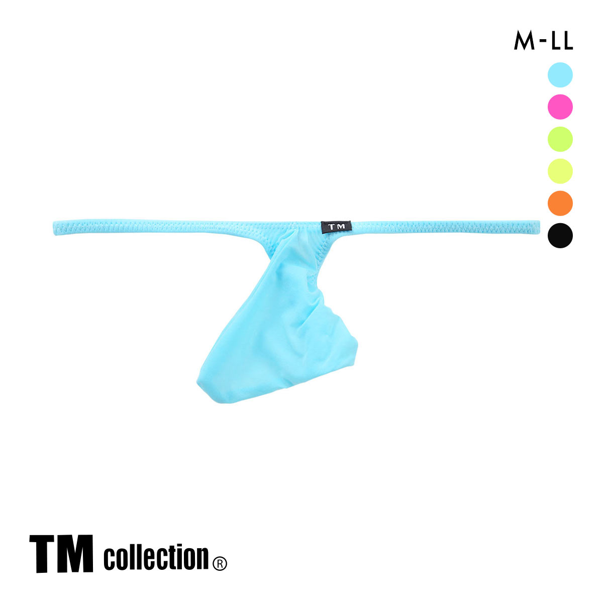 ティーエム コレクション Clearskin JUST IMPACT 2 Tバック M L LL 透け メンズ ビキニ ブリーフ セクシー 前閉じ TM collection