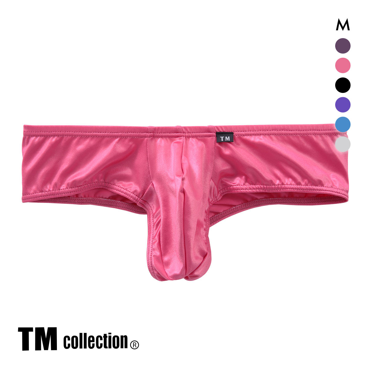 ティーエム コレクション YKS good fit sharp BOXER ローライズボクサーパンツ M メンズ 前とじ セクシー(RO-ローズ-M)