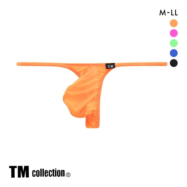 ティーエム コレクション Clearskin もっこりシャープ highrise Tバック M L LL 透け メンズ ビキニ ブリーフ セクシー 前閉じ