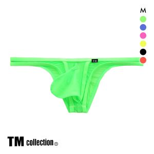 ティーエム コレクション Clearskin MAX Bulge カップぷっくり ビキニ M 透け メンズ バルジ ハーフバック ブリーフ セクシー 前閉じ