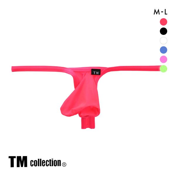 ティーエム コレクション Clearskin Power Binding JUST IMPACT Tバック M L LL 透け メンズ ビキニ ブリーフ セクシー 前閉じ