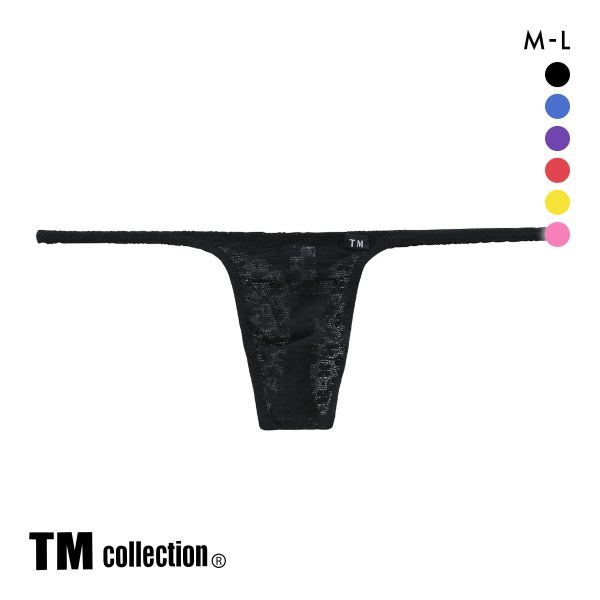 ティーエム コレクション Soft woolly lace ハギナシシャープ TB M メンズ ビキニ Tバック Gスト TM collection