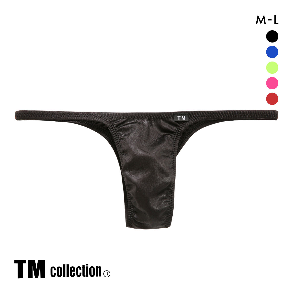 ティーエム コレクション 水着素材 sexy ML メンズ 前とじ ビキニブリーフ TM collection
