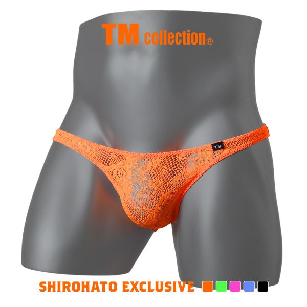 ティーエム コレクション TM collection × SHIROHATO コラボ ウーリーレース 股下細め ハーフバック ビキニ M L LL