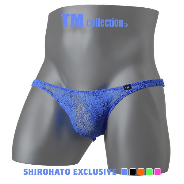ティーエム コレクション TM collection × SHIROHATO コラボ ウーリーレース 股下細め ハーフバック ビキニ M L LL