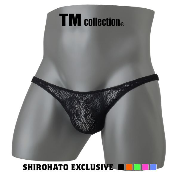 ティーエム コレクション TM collection × SHIROHATO コラボ ウーリーレース 股下細め ハーフバック ビキニ M L LL