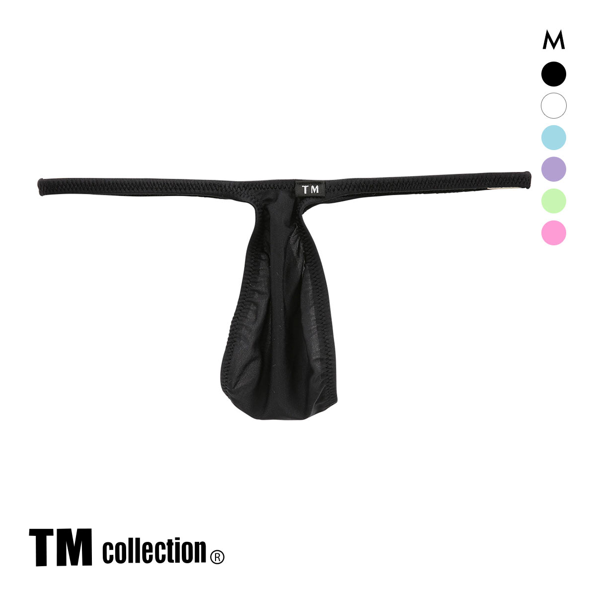 ティーエム コレクション T2M2 トックリフロント ハギ無しシャープ TB メンズ TM collection(BK-ブラック-M)