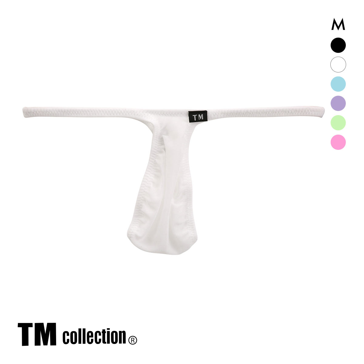ティーエム コレクション T2M2 トックリフロント ハギ無しシャープ TB メンズ TM collection(WH-ホワイト-M)