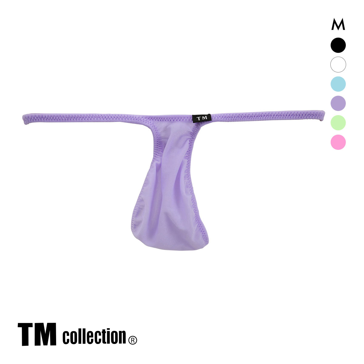 ティーエム コレクション T2M2 トックリフロント ハギ無しシャープ TB メンズ TM collection(PU-パープル-M)