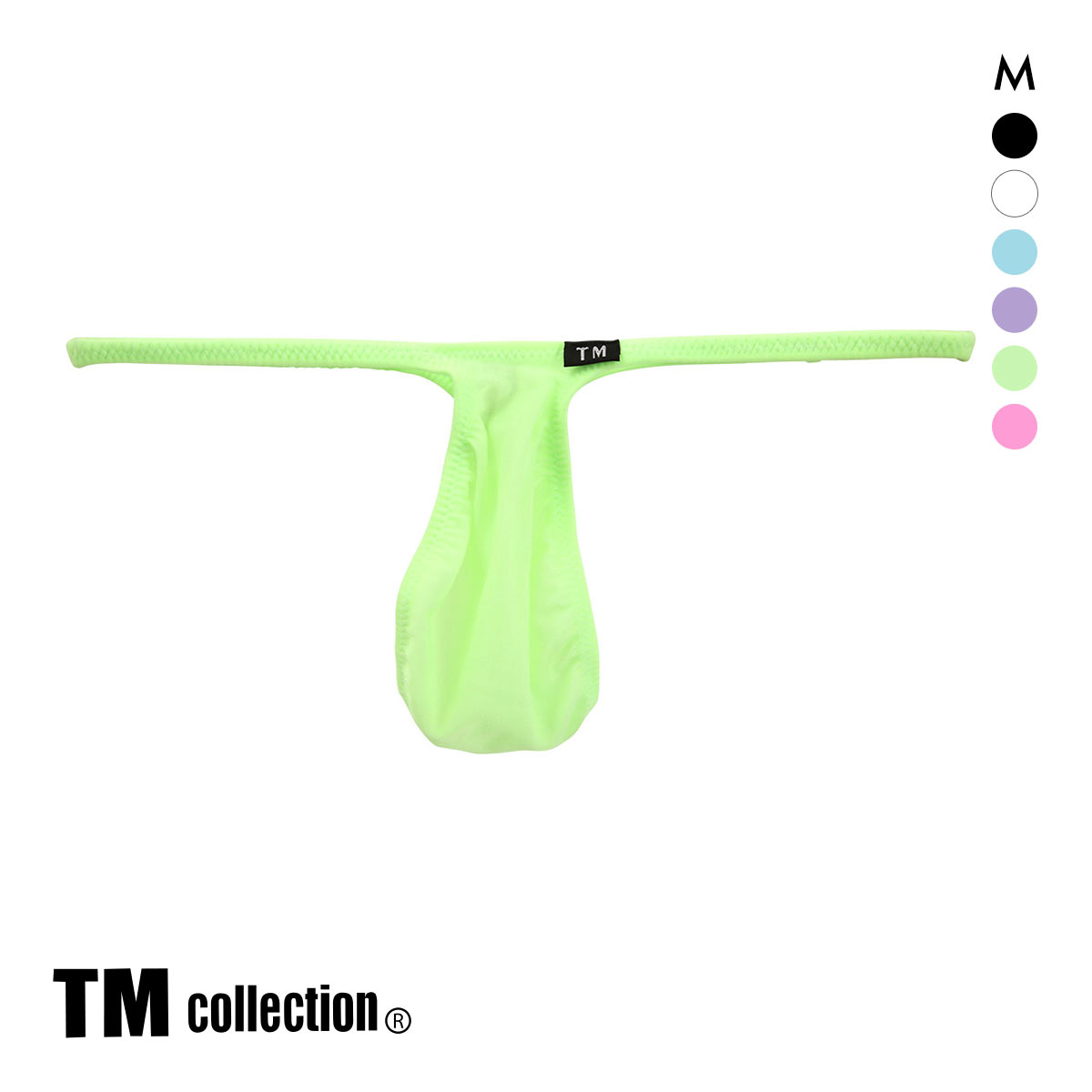 ティーエム コレクション T2M2 トックリフロント ハギ無しシャープ TB メンズ TM collection(LGR-薄グリーン-M)