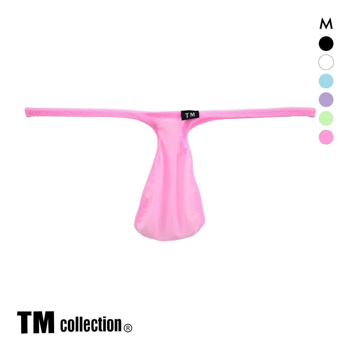 ティーエム コレクション T2M2 トックリフロント ハギ無しシャープ TB メンズ TM collection(PI-ピンク-M)