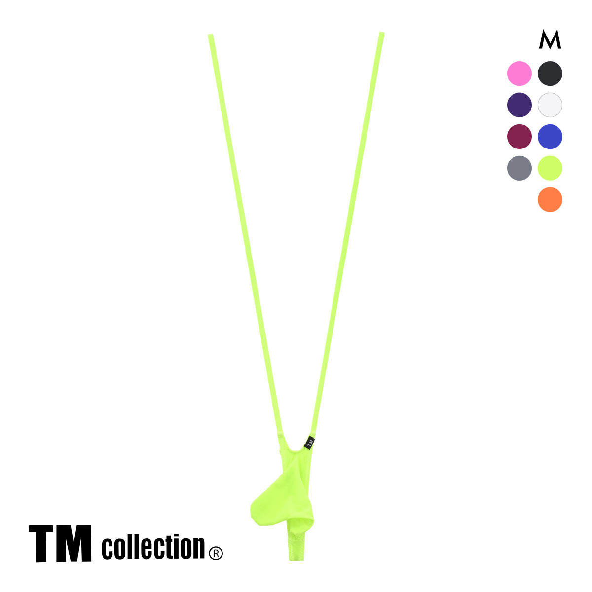 ティーエム コレクション　Clearskin JUST IMPACT II サスペンダー TB M セクシー メンズ 前とじ TM collection(GR-グリーン-M)