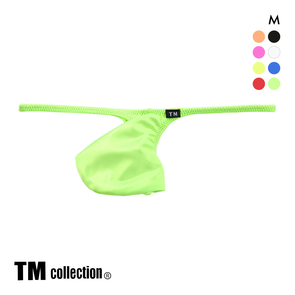 ティーエム コレクション Tバック 水着素材 2025 swimwear JUST IMPACT TB SWIM TM collection(GR-グリーン-M)