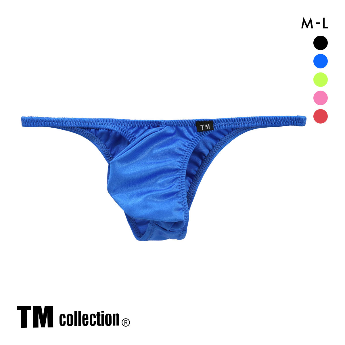ティーエム コレクション WET Bulge style sharp cut リオバック メンズ TM collection(BU-ブルー-M)