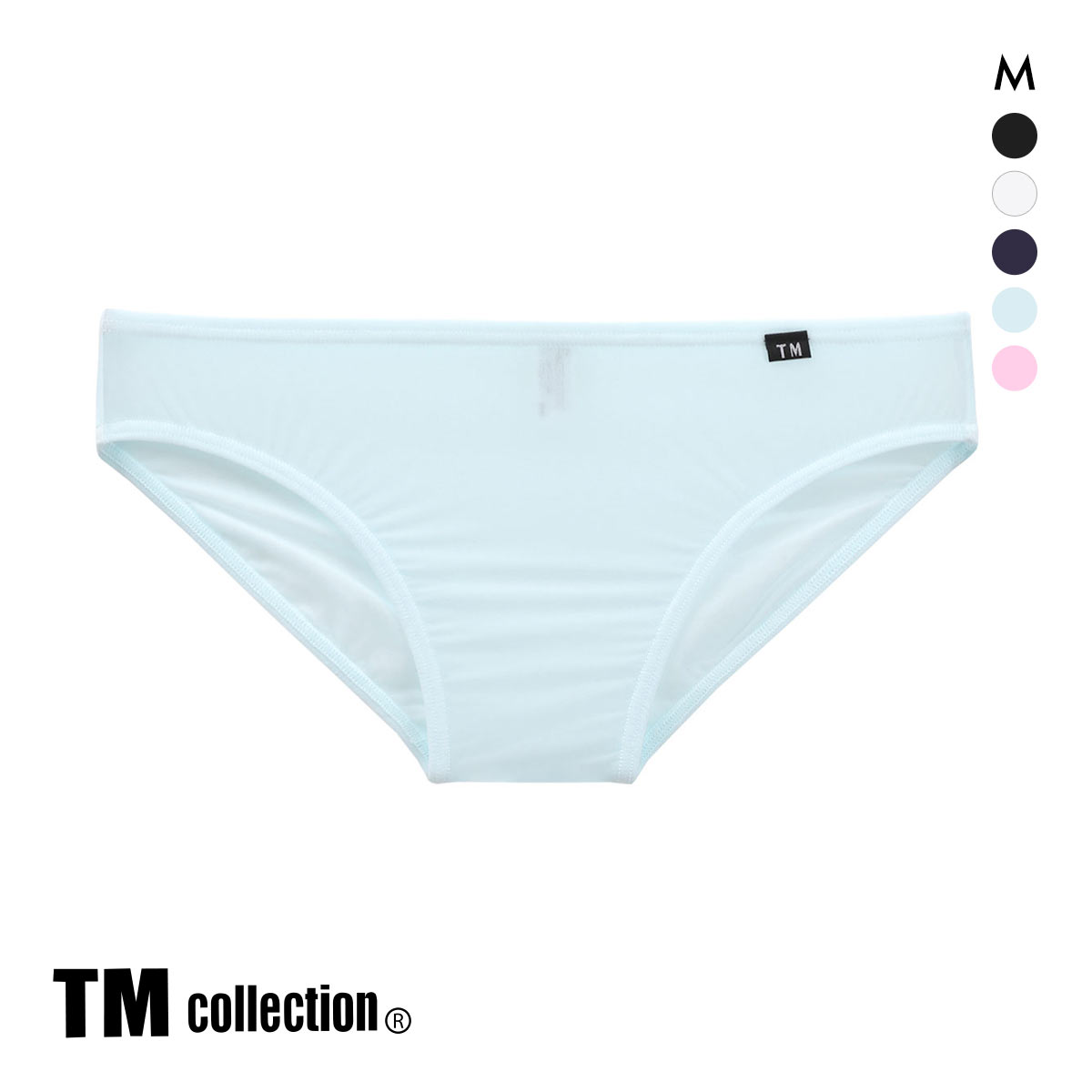 ティーエム コレクション Clearskin メンズ ブルマ ブルマ M 透け ビキニ TM(SX-サックス-M)