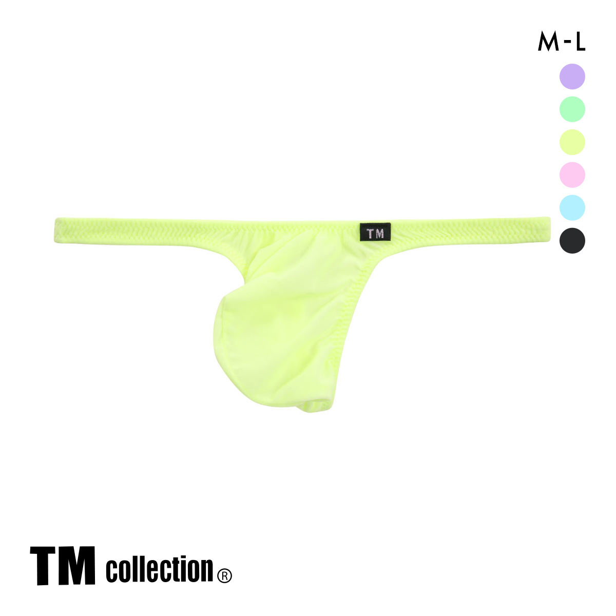 ティーエム コレクション NewT2M2 3Dコンパクト Tバック TM collection ビキニ(YE-イエロー-M)