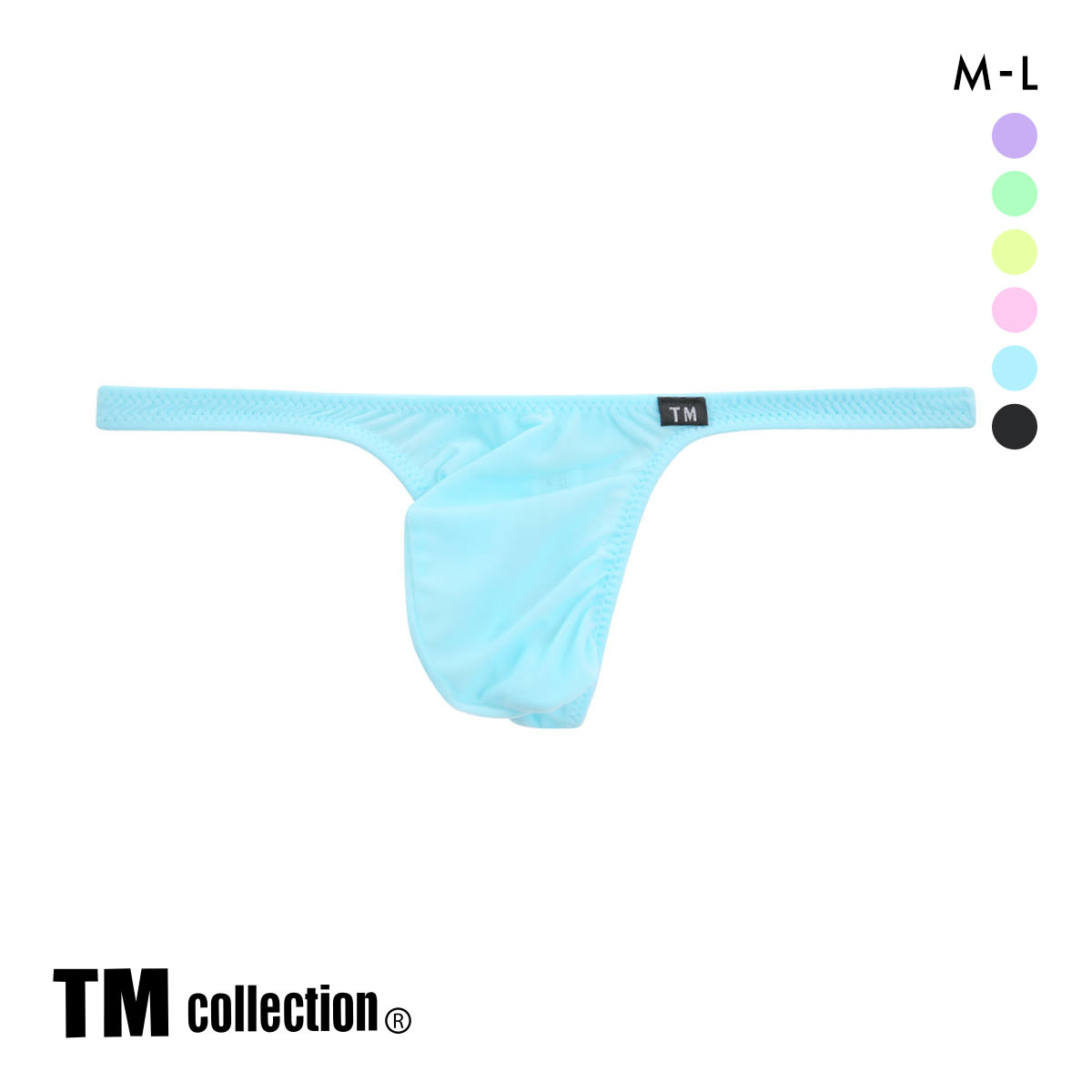 ティーエム コレクション NewT2M2 3Dコンパクト Tバック TM collection ビキニ(SX-サックス-M)
