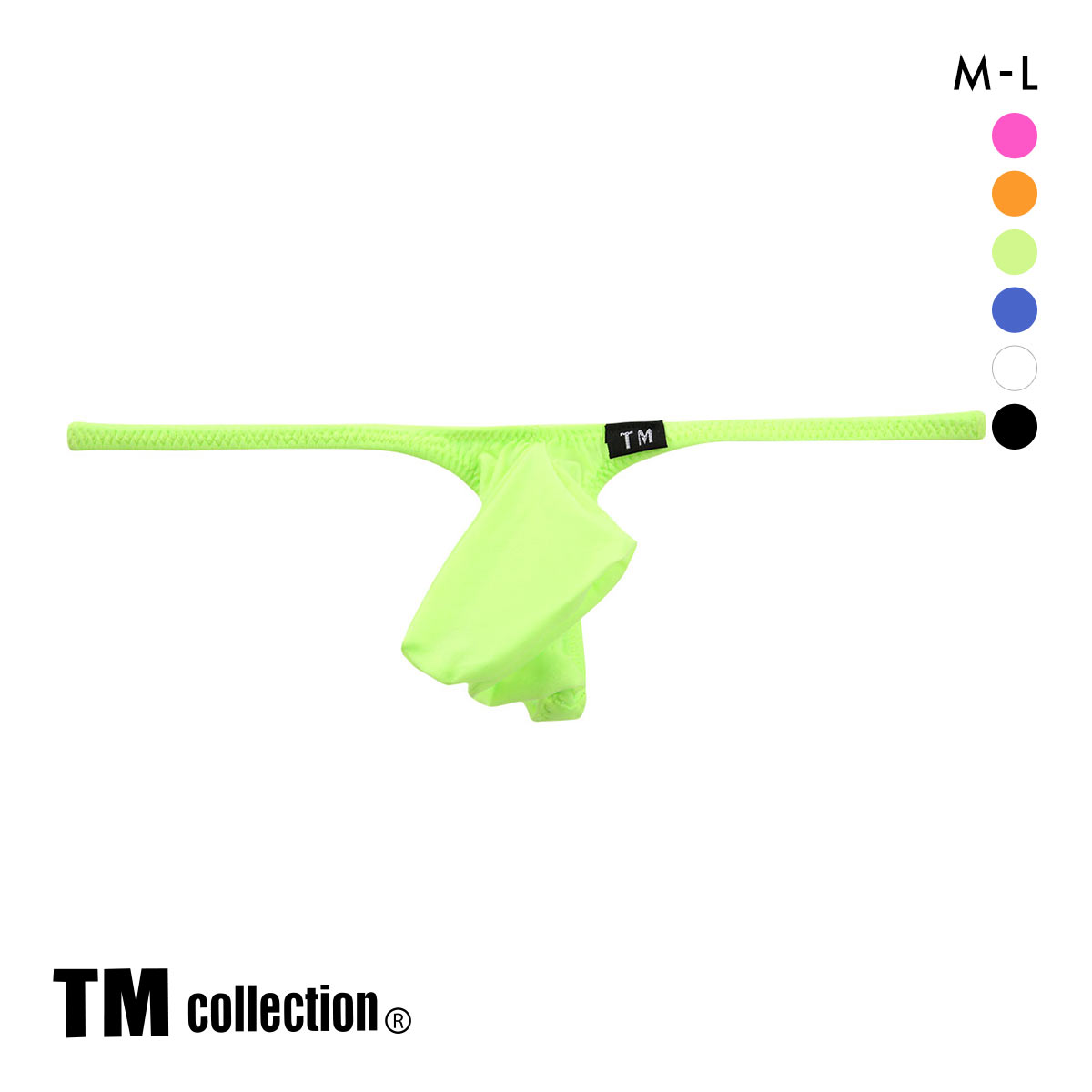 ティーエム コレクション Clearskin JUST IMPACT HORN Tバック メンズ ビキニ 日本製 TM collection(GR-グリーン-M)