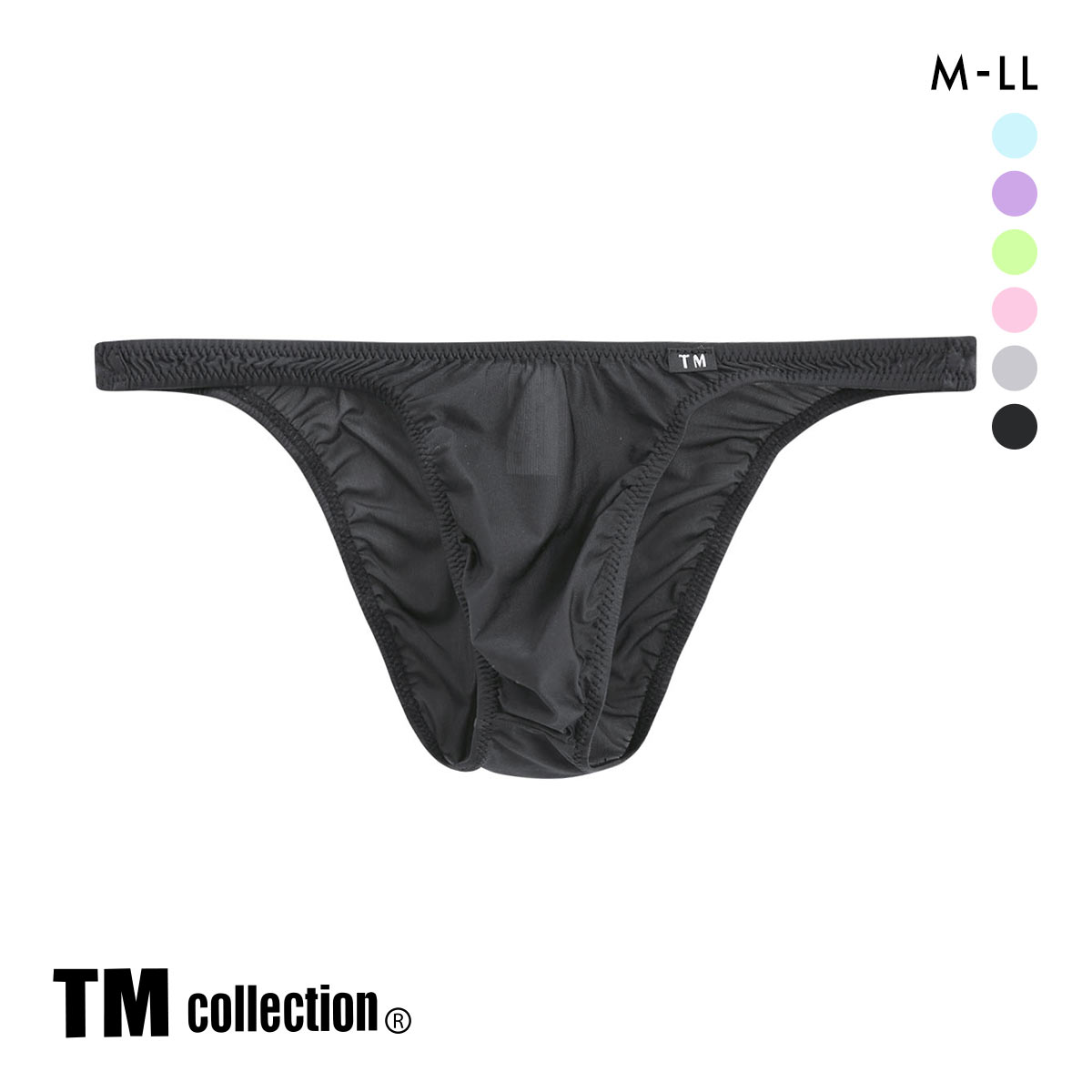 ティーエム コレクション Clearskin STANDARD フルバック メンズ 日本製 TM collection(BK-ブラック-M)