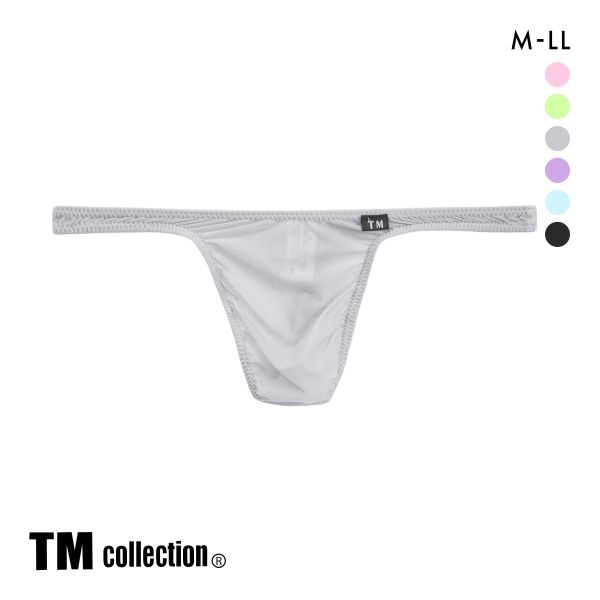 ティーエム コレクション Clearskin STANDARD M L LL Tバック 透け メンズ セクシー 前閉じ