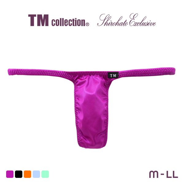 ティーエム コレクション TM collection × SHIROHATO コラボ YKS 雄のジェラートハギ無シャープ Tバック ビキニ M L LL