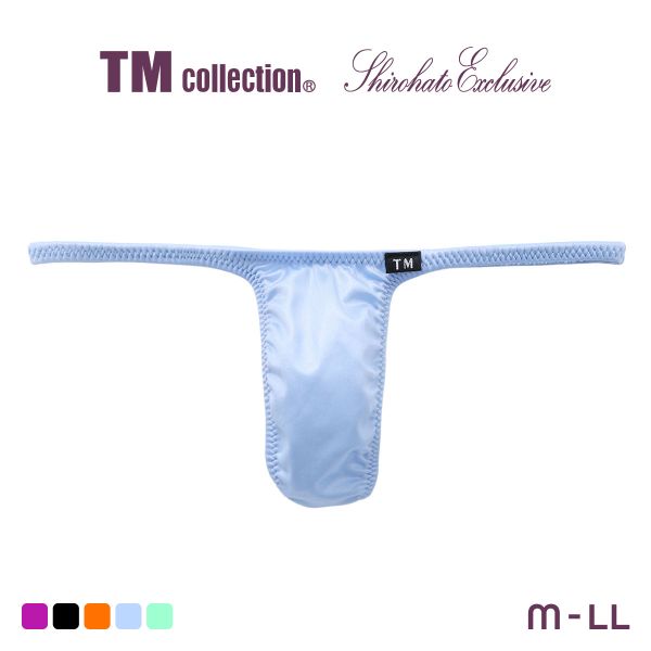 ティーエム コレクション TM collection × SHIROHATO コラボ YKS 雄のジェラートハギ無シャープ Tバック ビキニ M L LL