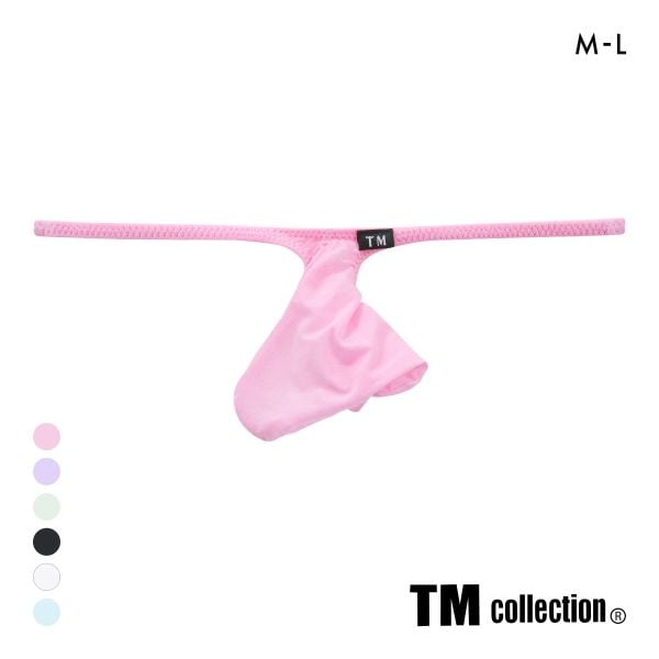 ティーエム コレクション Clearskin JUST IMPACT TB ⅡTバック M L LL 透け メンズ ビキニ ブリーフ セクシー 前閉じ TM collection