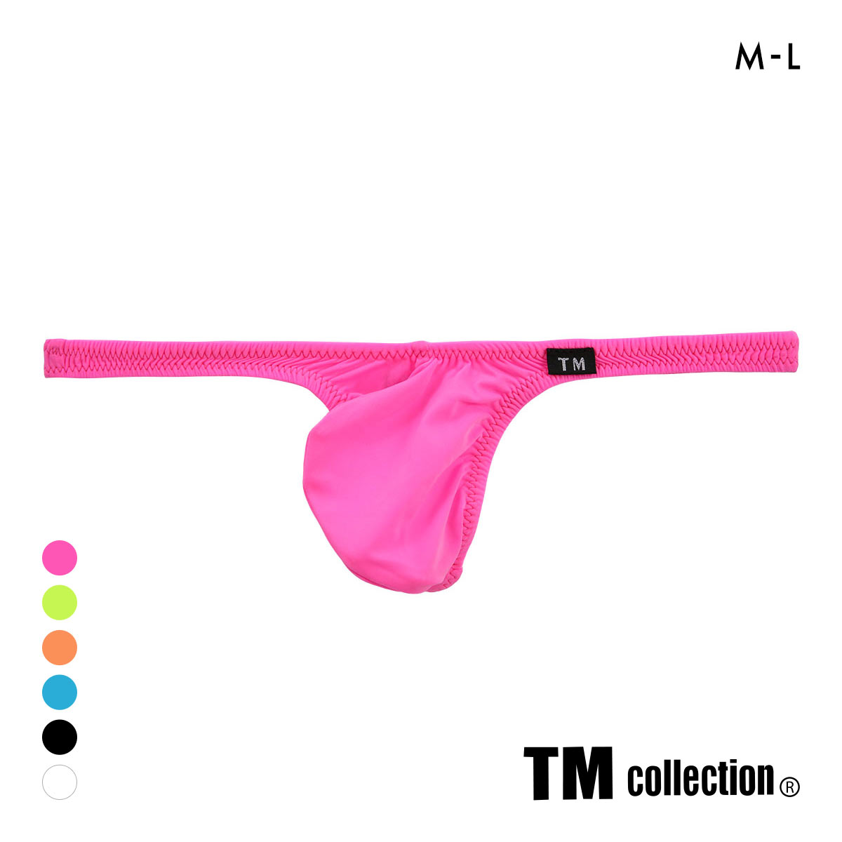ティーエム コレクション STRIKESKIN Low-rise Bulge ML Tバック TM(PI-ピンク-M)